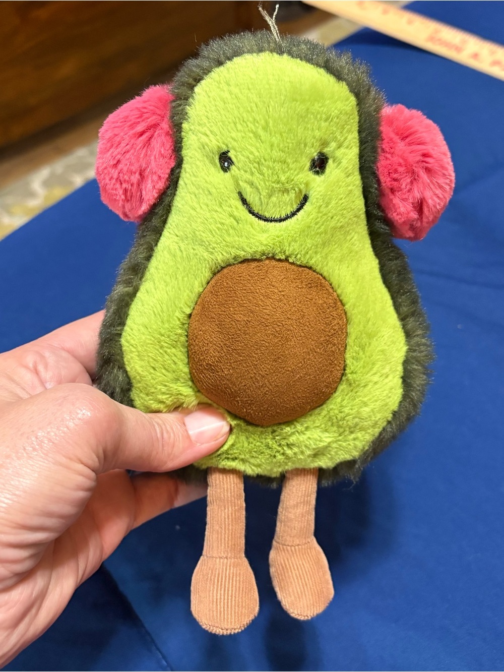 Jellycat TOASTIE AMUSEABLE AVOCADO - Small 5" - Retired - - Picture 6 of 7